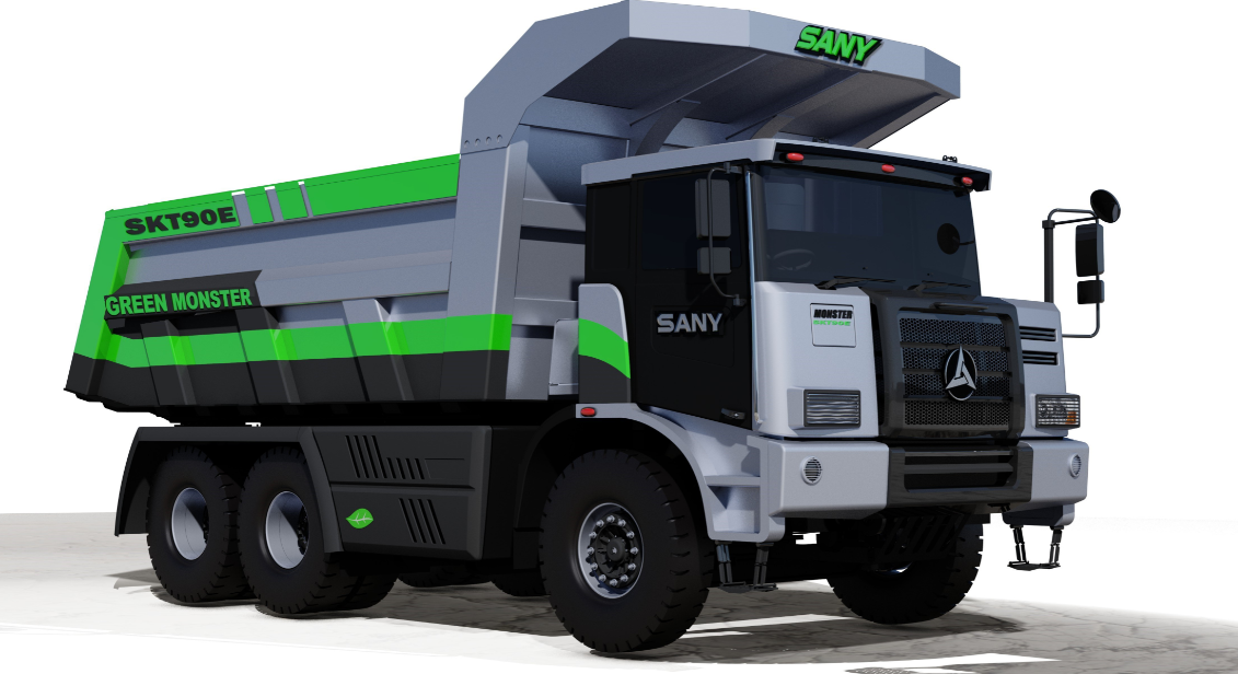 Sany SKT90E Electric Off-Highway Mining Truck - Sany Truck